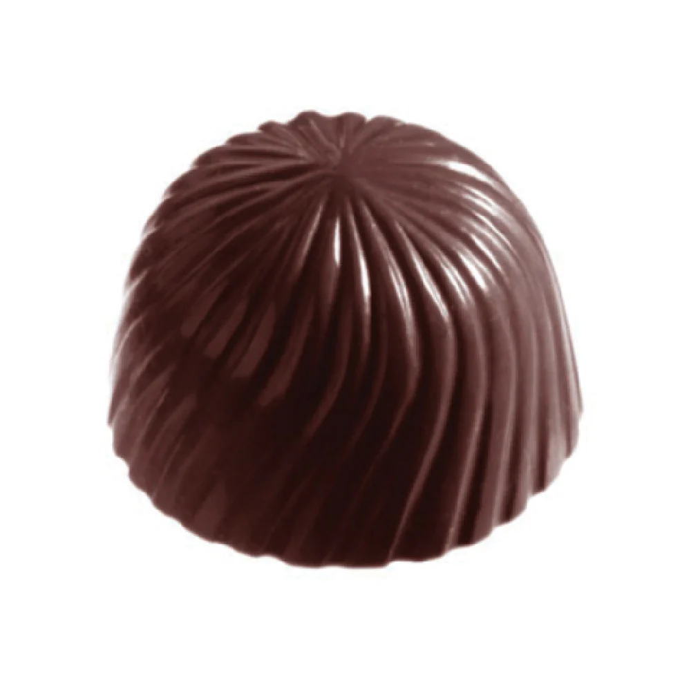 Matfer 380152 1-1/8 Inch Diameter Chocolate Mold Roses Durable Polycarbonate