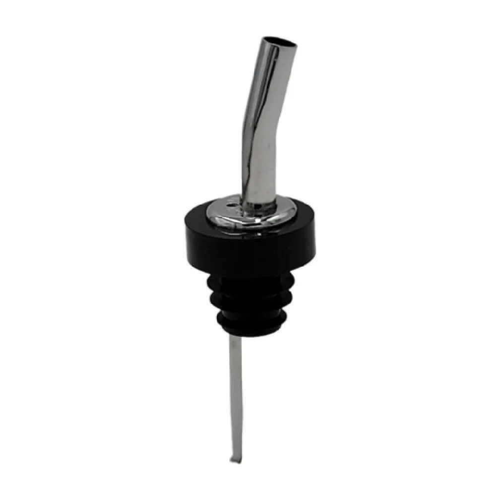 Spill-Stop 222-51 Chrome Prime Flo Pourer With Poly-Kork 4.75 Spill-Stop 222-51 Chrome Prime Flo Pourer With Poly-Kork 4.75
