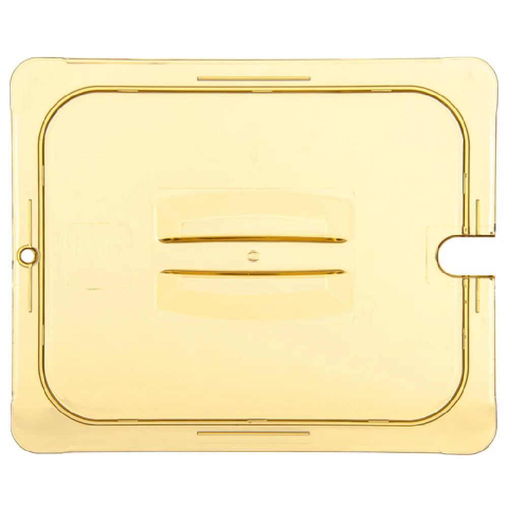 Carlisle 10431U13 12 Inch High Heat Universal Lid for 1/2 Size Food Pan Amber Carlisle 10431U13 12 Inch High Heat Universal Lid for 1/2 Size Food Pan Amber