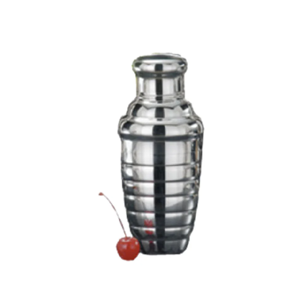 American Metalcraft BHS109 8 Oz Beehive Cocktail Shaker 3 Pc Stainless Steel