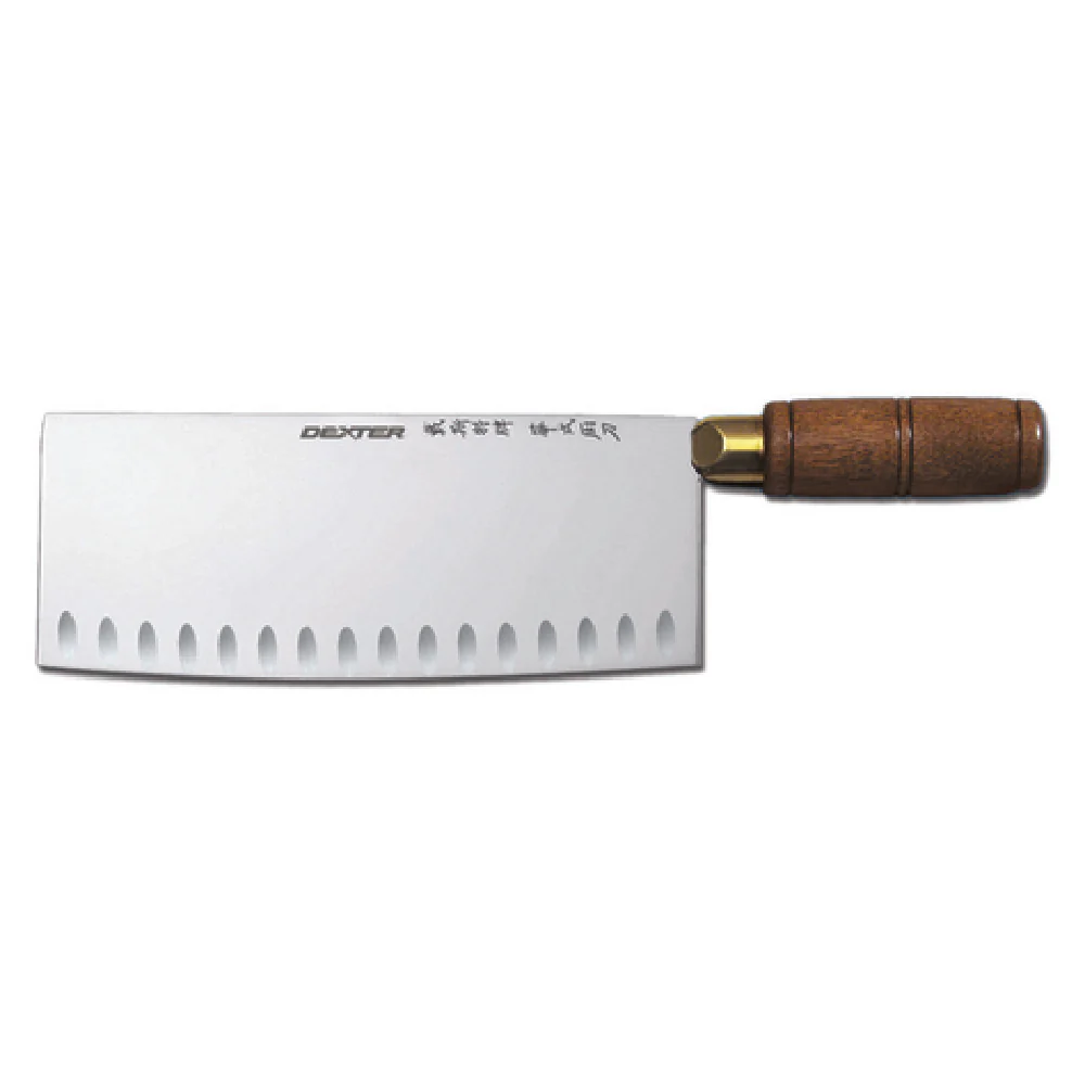 Dexter Russell S5198GE-PCP 8 Inch Blade 3-1/4 Inch Chef Knife Hardwood Handle High Carbon Steel