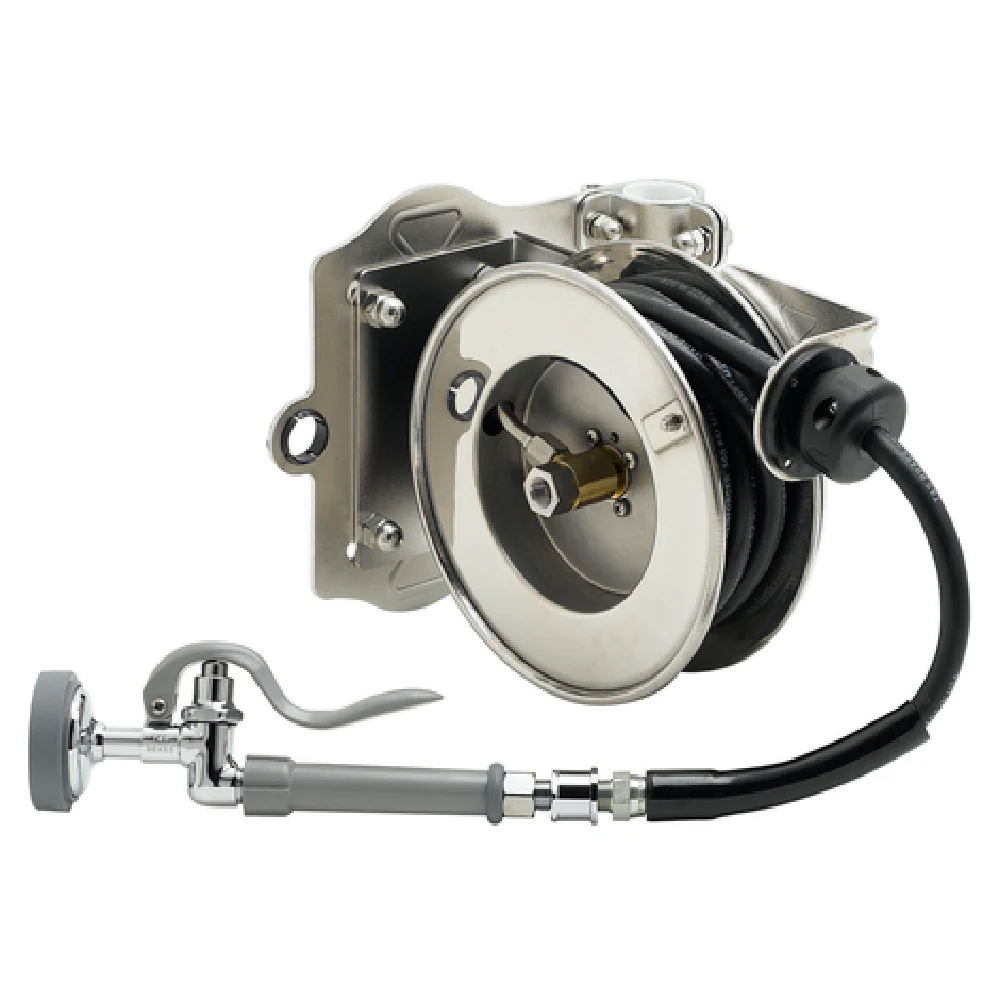 T&S Brass B-7102-01M-STB Hose Reel Assembly Open 3/8 T&S Brass B-7102-01M-STB Hose Reel Assembly Open 3/8