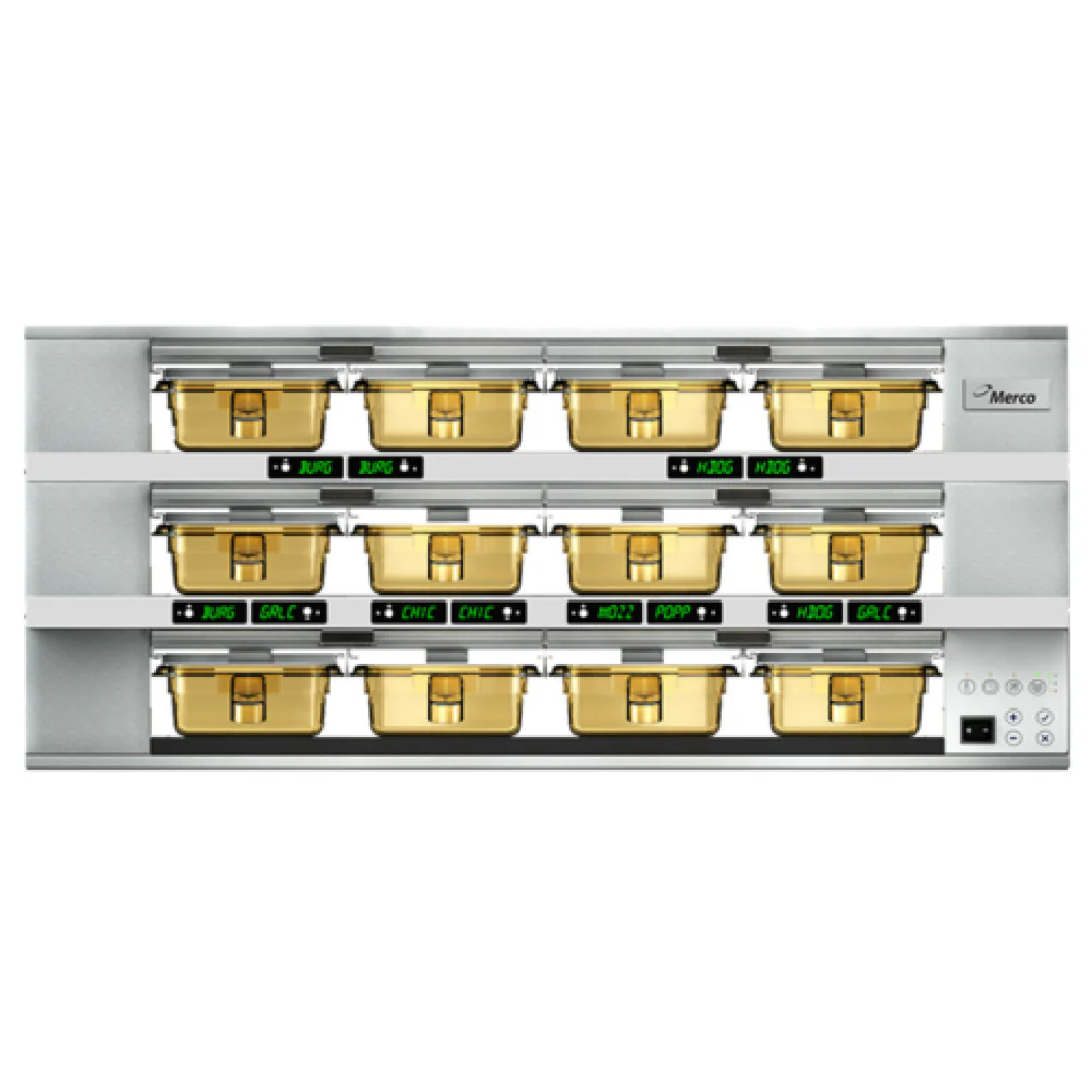 Merco MHG34SAB1N 36 Inch Electric Heated Holding Cabinet with 3 Shelves
