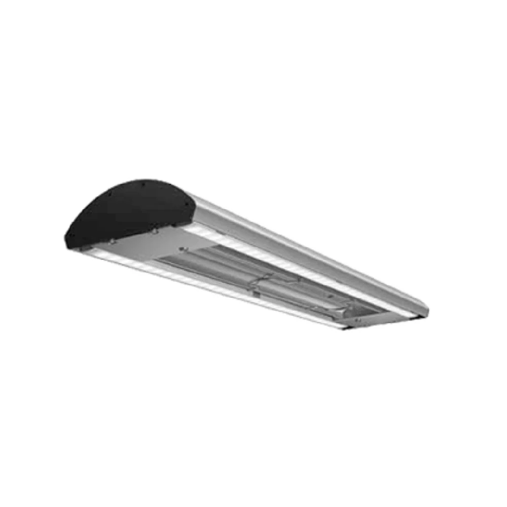 Hatco GR5AHL-42 42 Inch Glo-Ray Infrared Strip Heater Curved Aluminum with Dual LED Lights