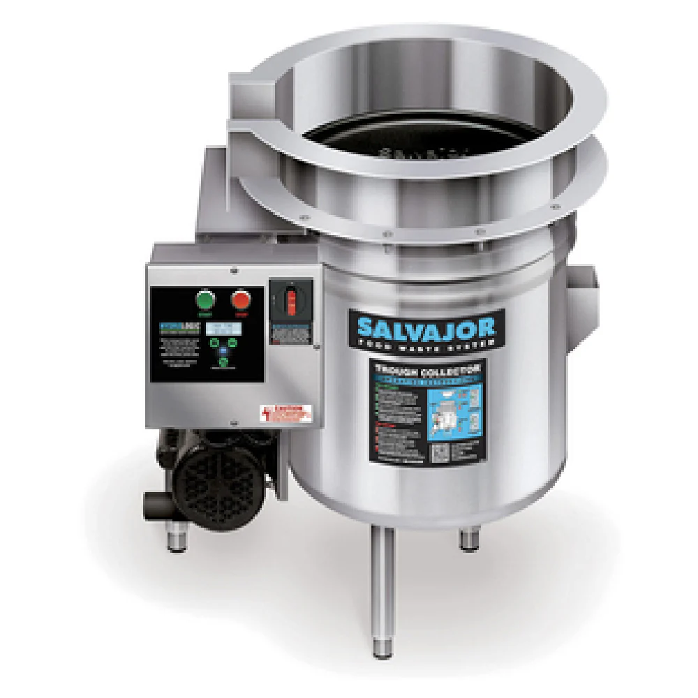 Salvajor S419_230/60/1 Trough Collector Food Waste Collector with LCD Readout