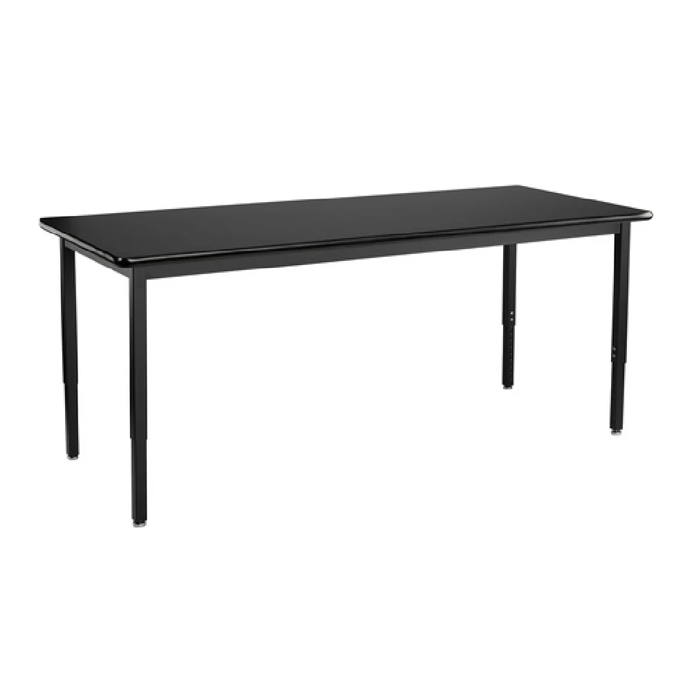 National Public Seating HDT3-2454 24 Inch Heavy Duty Steel Table 16-gauge with Leveling Glides National Public Seating HDT3-2454 24 Inch Heavy Duty Steel Table 16-gauge with Leveling Glides