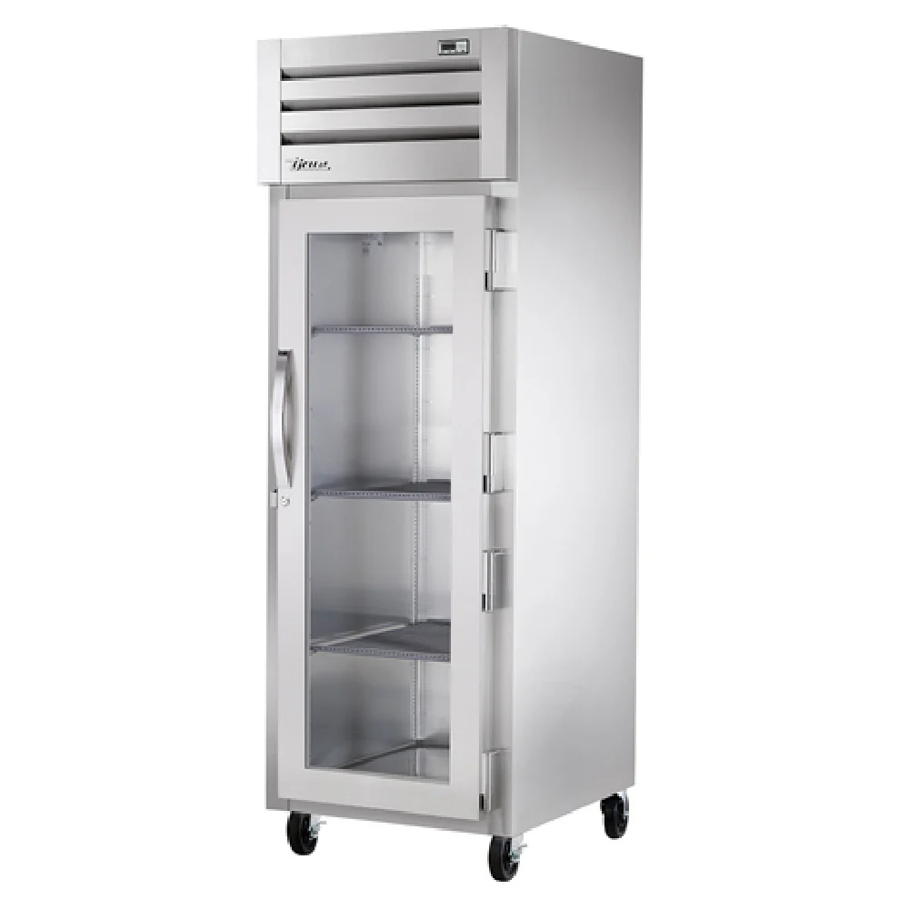 True Refrigeration STA1R-1G-HC 28 Inch Refrigerator Reach-in Electric with Glass Door Stainless Steel True Refrigeration STA1R-1G-HC 28 Inch Refrigerator Reach-in Electric with Glass Door Stainless Steel