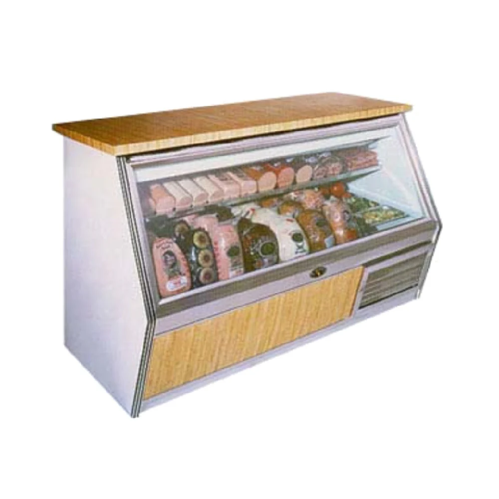 Marc Refrigeration FIC-10 S/C 120 Inch Counter High Merchandiser Triple Pane Glass Front