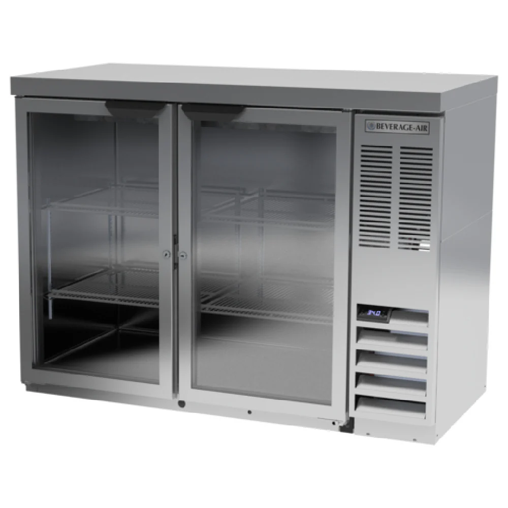 Beverage Air BB48HC-1-FG-S-27 48 Inch Refrigerated Food Rated Back Bar Cabinet Beverage Air BB48HC-1-FG-S-27 48 Inch Refrigerated Food Rated Back Bar Cabinet