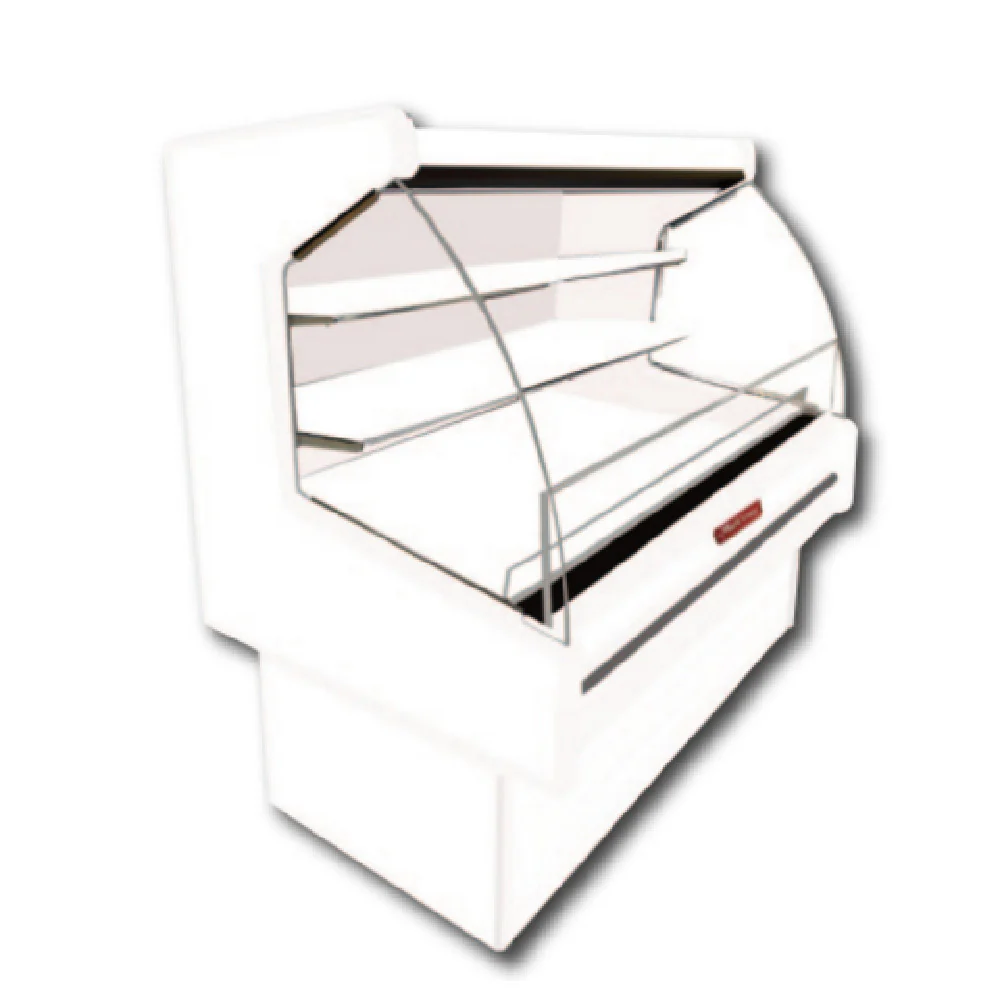 Howard-McCray R-OD40E-6L-C-LED 75 Inch Dairy Curved End Open Merchandiser Howard-McCray R-OD40E-6L-C-LED 75 Inch Dairy Curved End Open Merchandiser