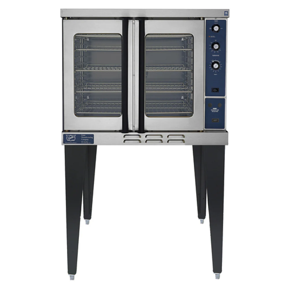 Duke 613Q-E1XX_240/60/1 38 Inch Electric Convection Oven Porcelain Interior with 6 Racks Duke 613Q-E1XX_240/60/1 38 Inch Electric Convection Oven Porcelain Interior with 6 Racks