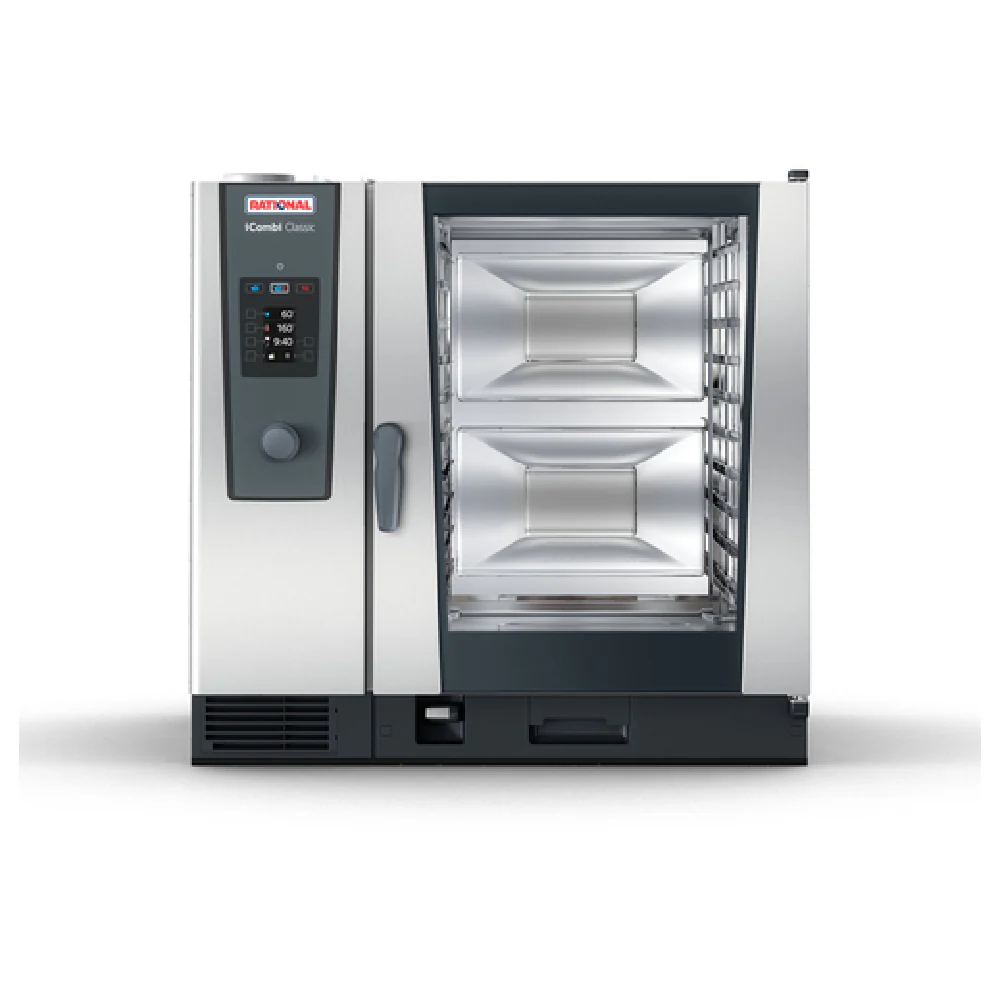 Rational ICC 10-FULL LP 208/240V 1 PH (LM200EG) Combi Oven 42 Inch 148500 BTU Rational ICC 10-FULL LP 208/240V 1 PH (LM200EG) Combi Oven 42 Inch 148500 BTU