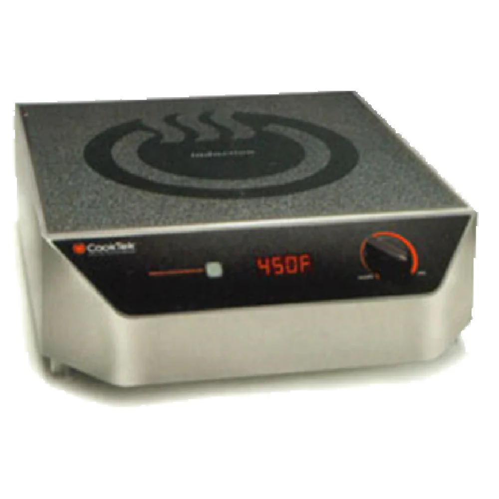 Cooktek 600701 13 Inch Induction Range Countertop Single Hob with Grease Filter Cooktek 600701 13 Inch Induction Range Countertop Single Hob with Grease Filter