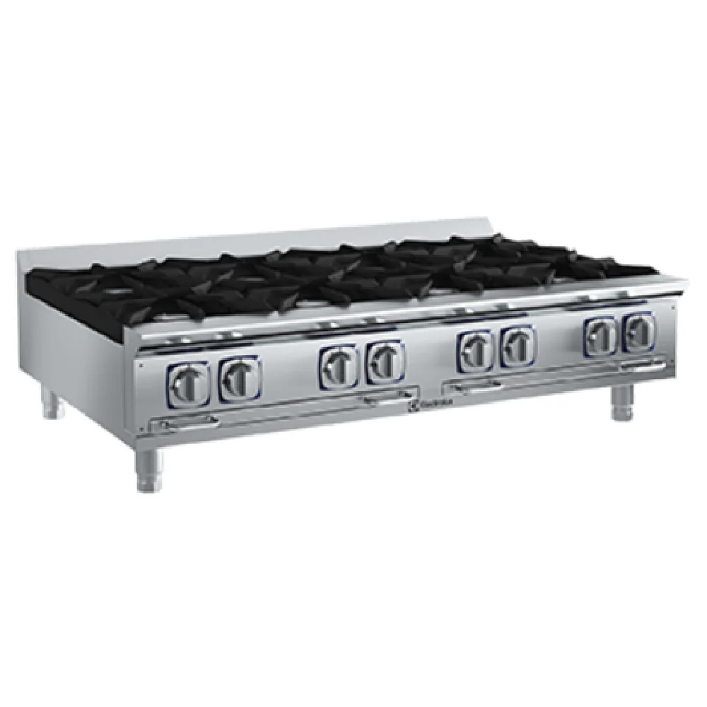 Electrolux 169104 48 Inch Gas Hotplate with 8 Burners 32500 BTU Stainless Steel