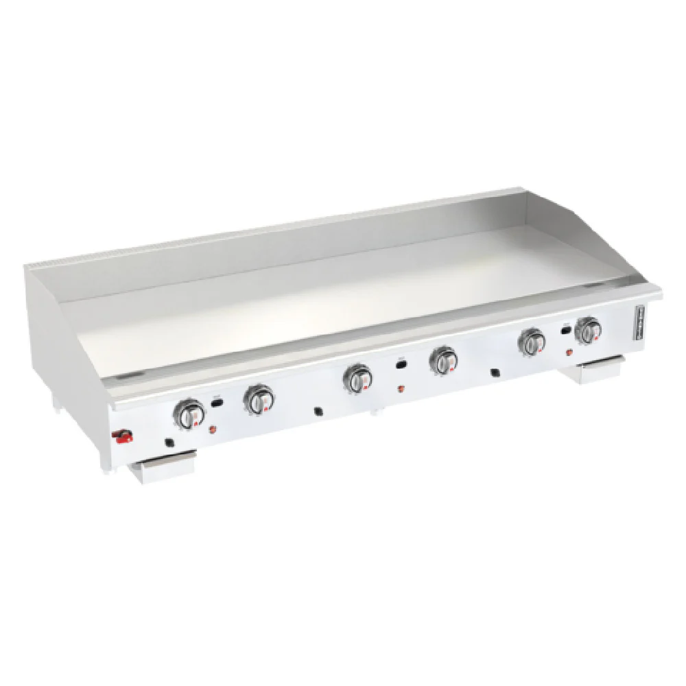 Venancio G72CT-72T 72 Inch Gas Griddle Countertop with 6 Burners 150000 BTU Venancio G72CT-72T 72 Inch Gas Griddle Countertop with 6 Burners 150000 BTU
