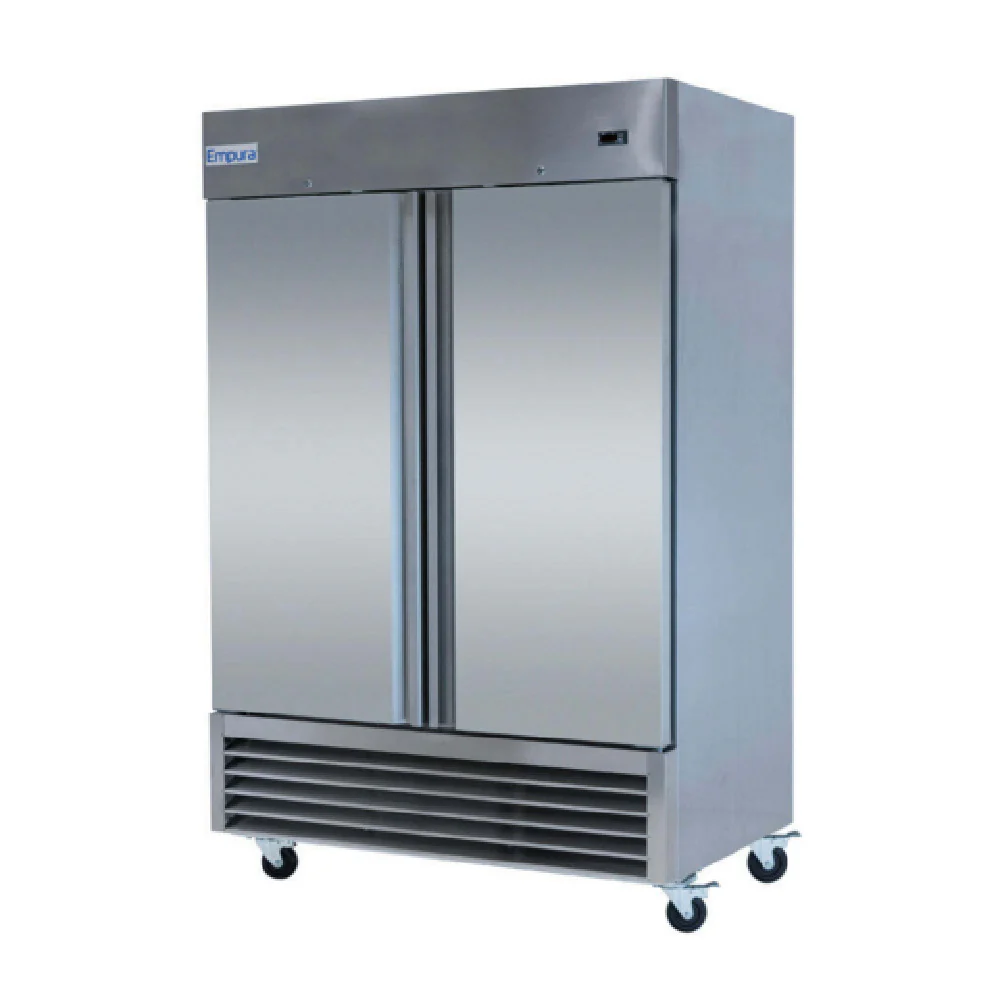Empura E-KB54R 54 Inch Reach-In Refrigerator Stainless Steel with 41.6 Cu Ft Capacity Empura E-KB54R 54 Inch Reach-In Refrigerator Stainless Steel with 41.6 Cu Ft Capacity