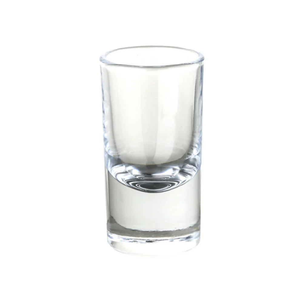 Yanco AS-001 0.95 Oz Clear Glass Shot Lead-Free Dishwasher Safe 48 Packs