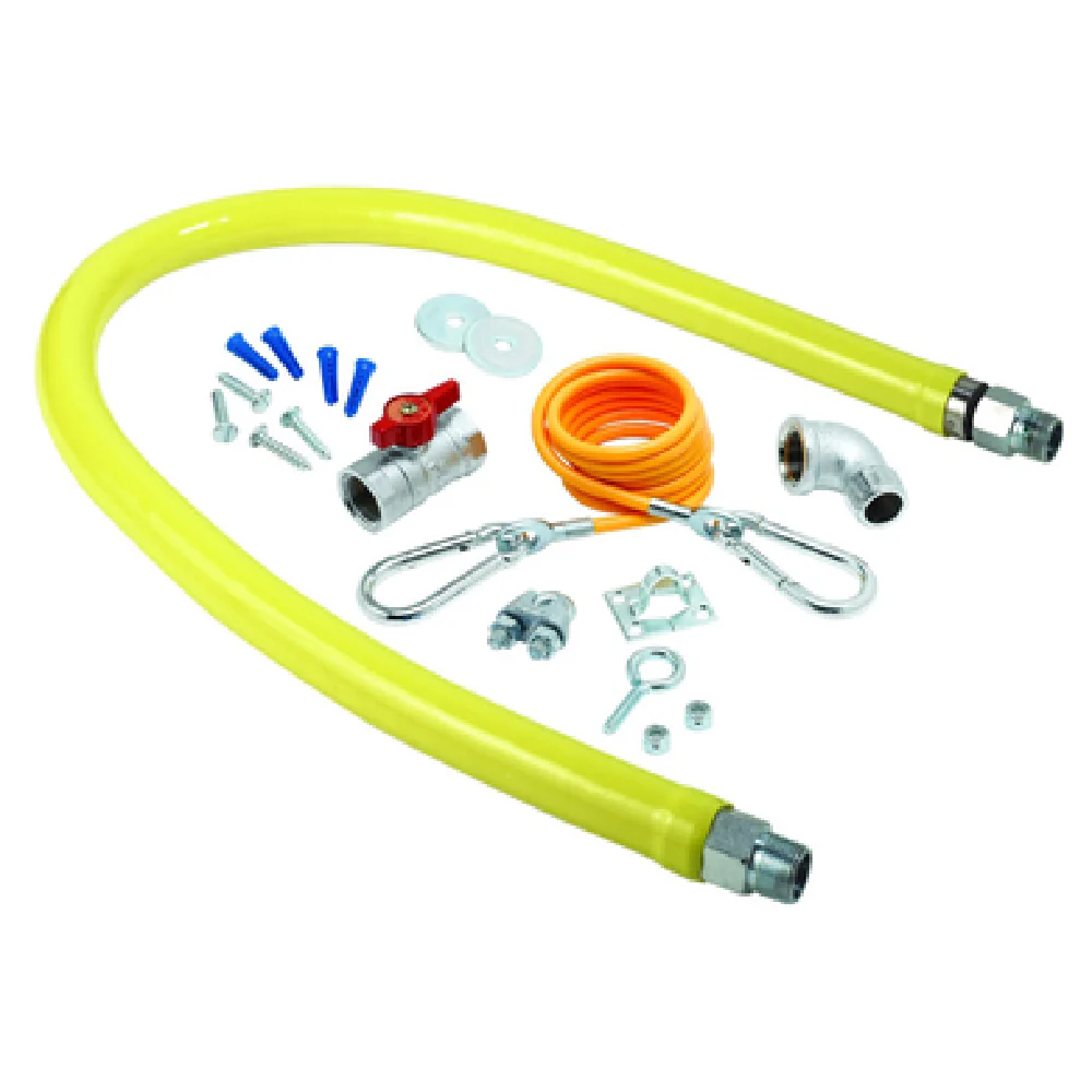 T&S Brass HG-2E-60K Safe-T-Link Gas Connector Kit 1 T&S Brass HG-2E-60K Safe-T-Link Gas Connector Kit 1