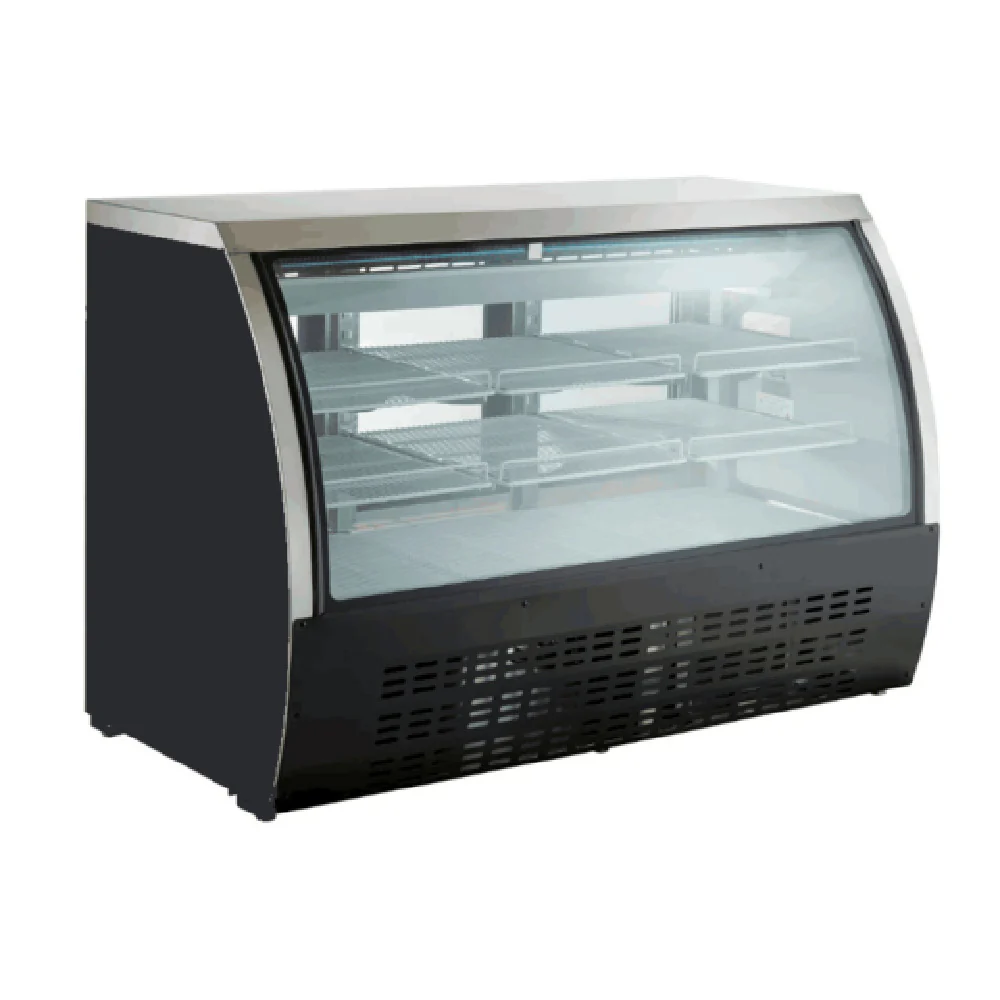Admiral Craft USDC-64 64 Inch Refrigerated Deli Case 21.9 Cu. Ft. stainless steel interior with rear service doors Admiral Craft USDC-64 64 Inch Refrigerated Deli Case 21.9 Cu. Ft. stainless steel interior with rear service doors