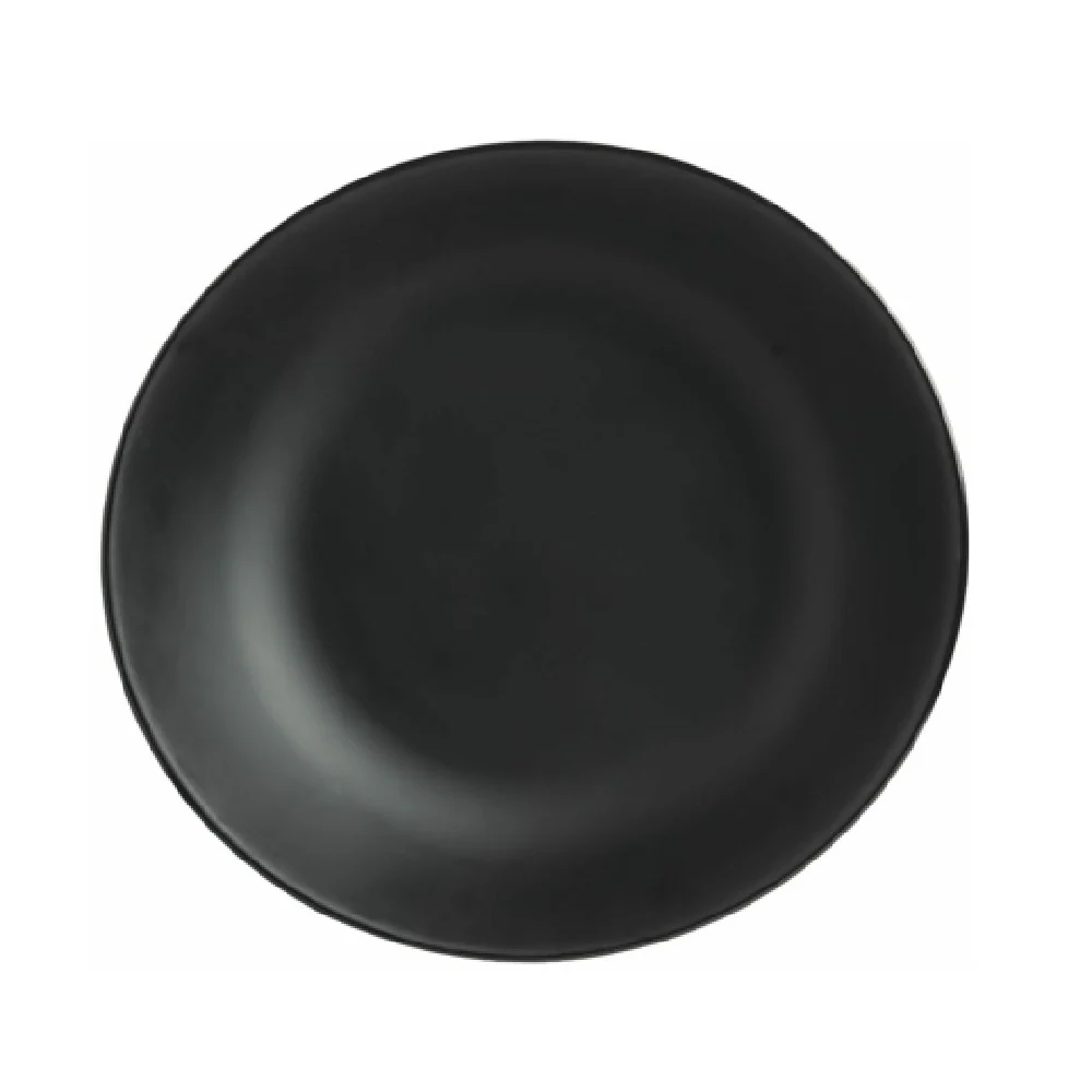 Libbey DRI-16-OME 13-3/4 Inch Bowl Organic Coups Black Melamine - Case of 6