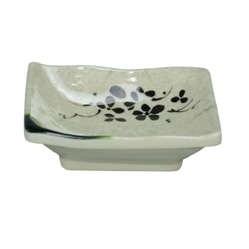 Yanco HO-2404 2 Oz Square Sauce Dish Dishwasher Safe Melamine 4 Inch Yanco HO-2404 2 Oz Square Sauce Dish Dishwasher Safe Melamine 4 Inch
