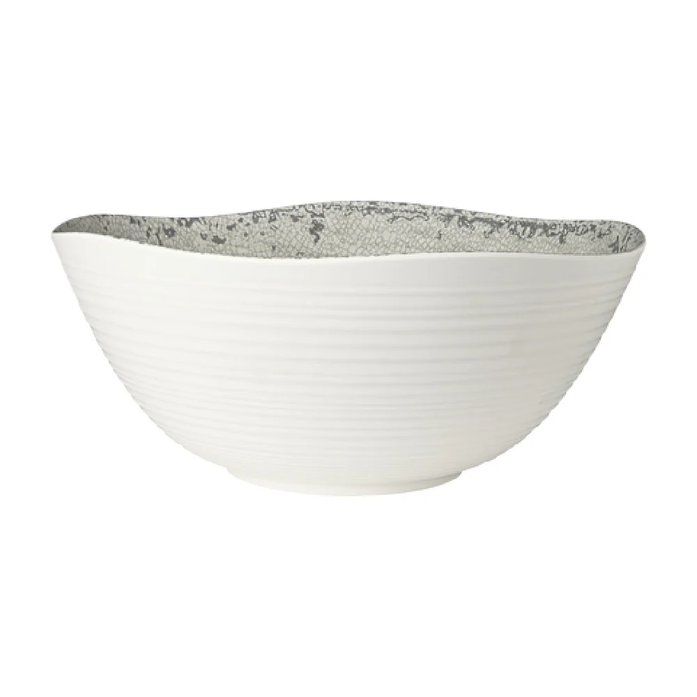 Steelite 7194TM045 16 Inch 3.375 Gal Large Round Bowl Melamine Pompeii Stone Steelite 7194TM045 16 Inch 3.375 Gal Large Round Bowl Melamine Pompeii Stone