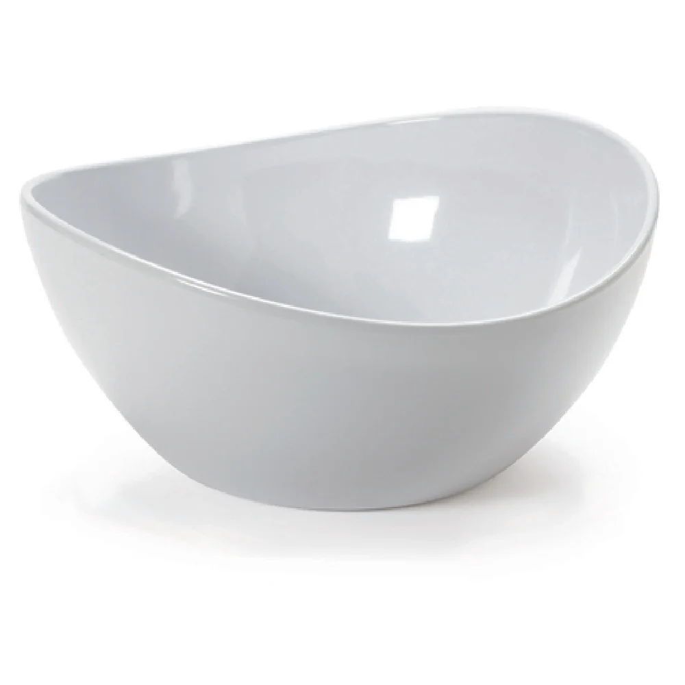GET Enterprises B-115-CHI 4 Quart Osslo Bowl Red Melamine Break Resistant