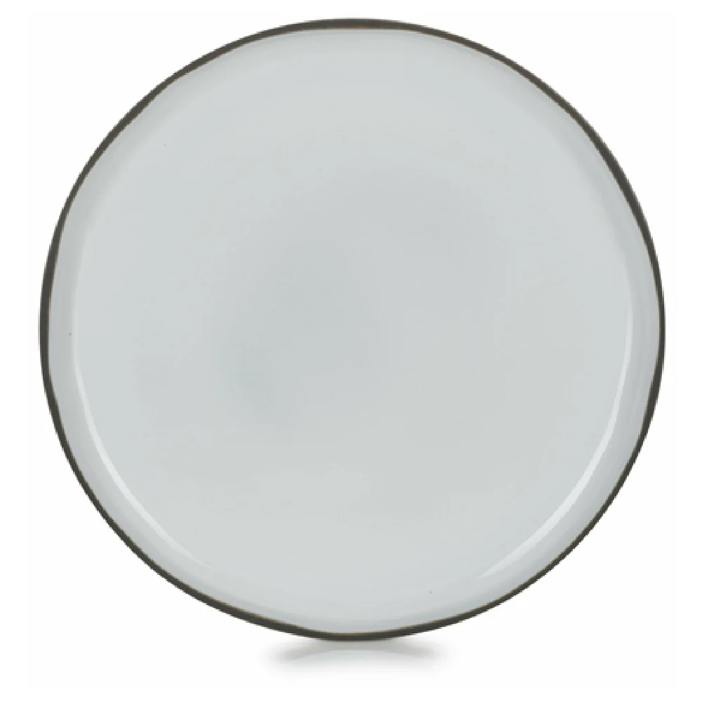 Revol 652798 8-1/4 Inch Dessert Plate White Cumulus Porcelain