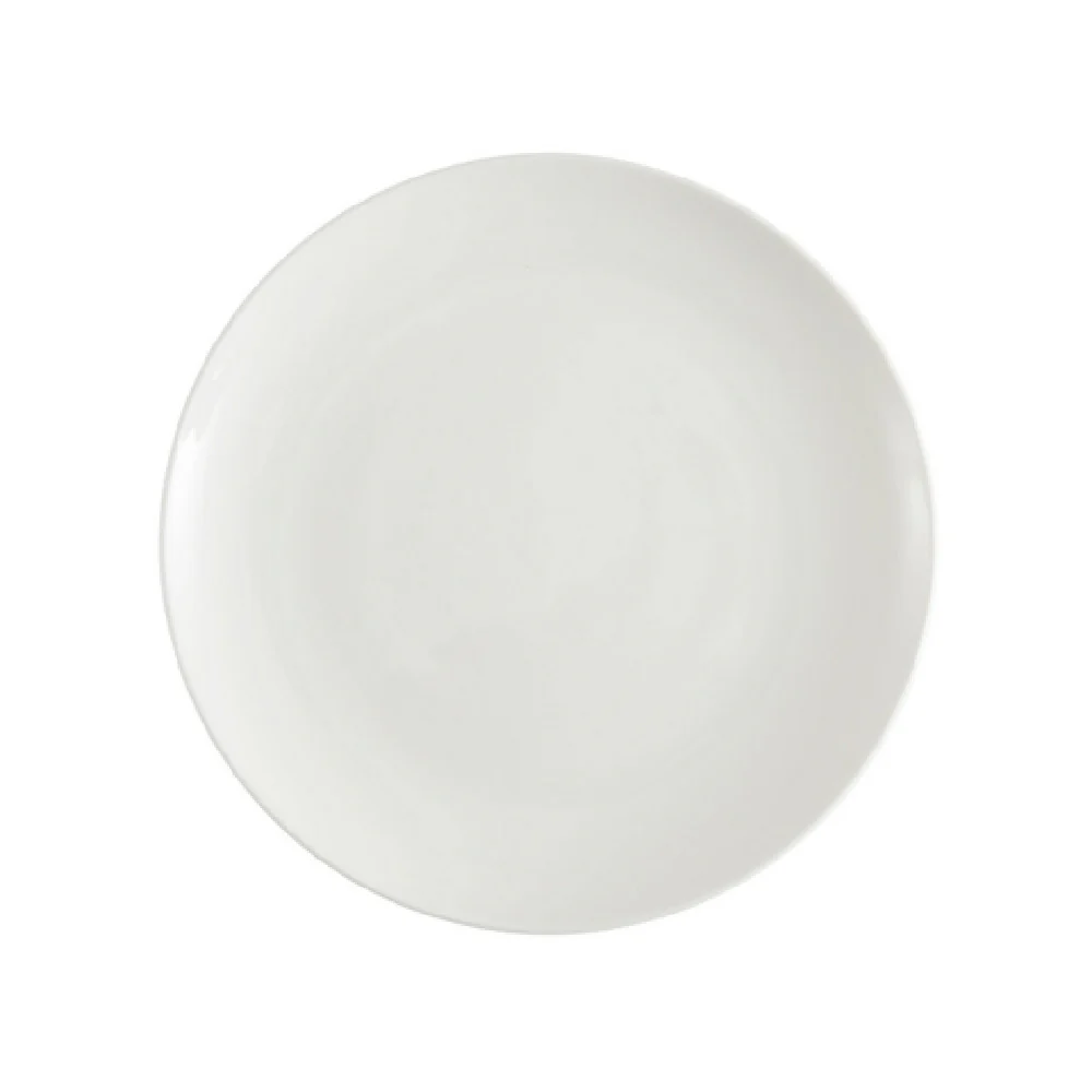 Fortessa RRP.LILLY.15 10 3/4 Inch Round Plate White China