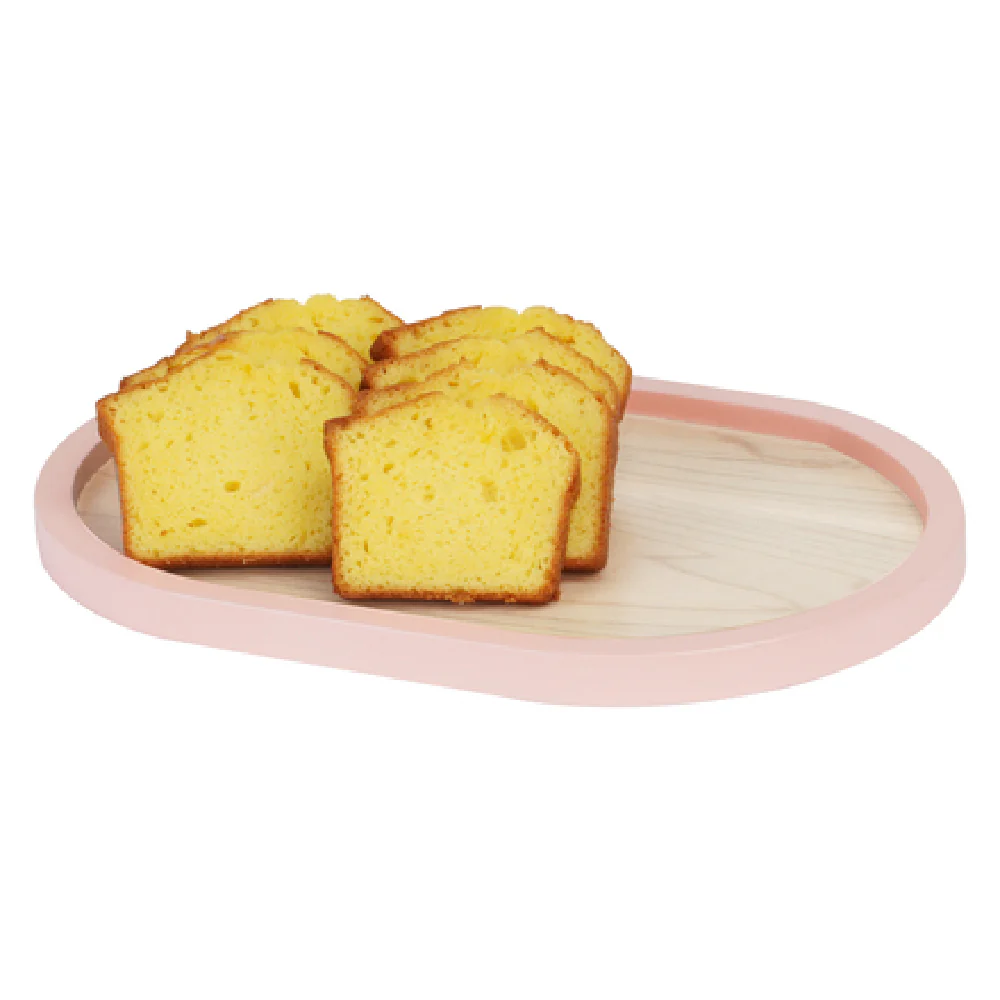 Cal Mil 22379-1316-108 13 Inch Blonde Oval Serving Tray Maple with Blush Rim Cal Mil 22379-1316-108 13 Inch Blonde Oval Serving Tray Maple with Blush Rim