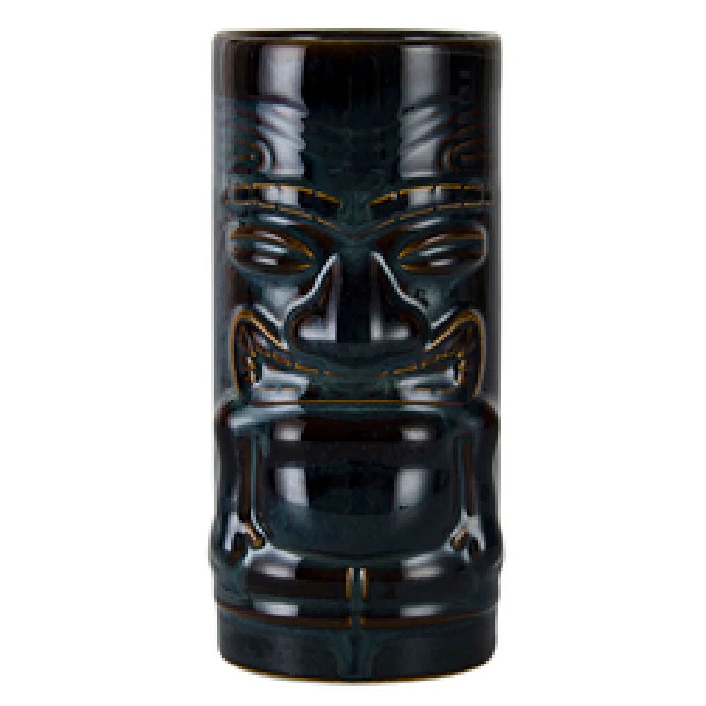 Tuxton GZ4-160 16 Oz Mug Lead-Free China Tiki Mug with Dishwasher Safe