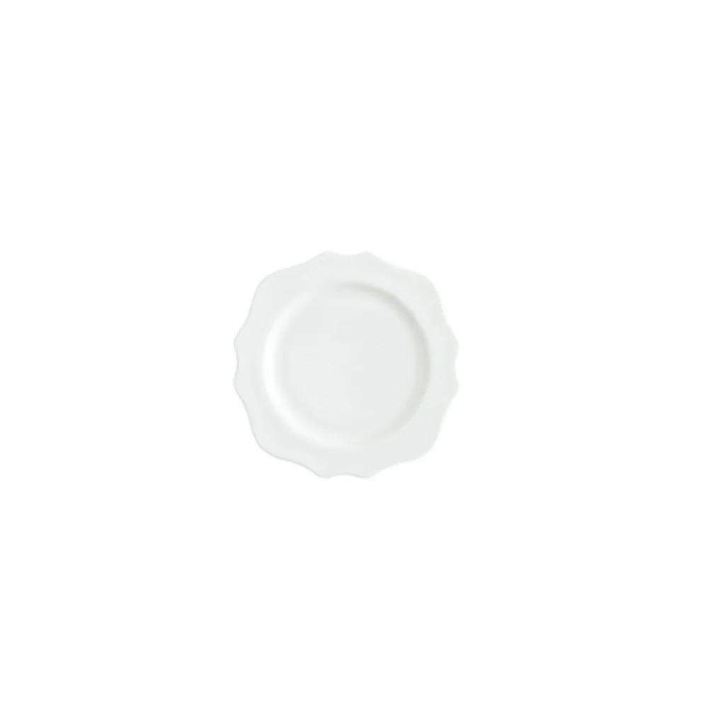 Fortessa RRP.TRIESTE.03 6 Inch China Bread and Butter Plate White