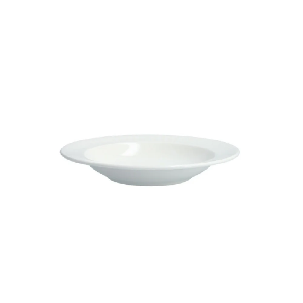 Fortessa 6400.F0000.12 9 Inch Evita Rim Soup Plate Dishwasher Safe Vitrified China Fortessa 6400.F0000.12 9 Inch Evita Rim Soup Plate Dishwasher Safe Vitrified China