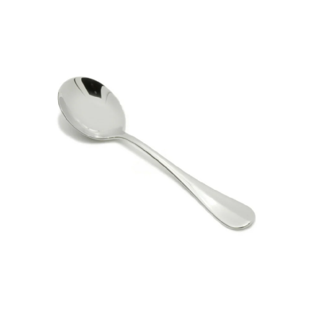 Fortessa DVMETD664003 6.8 Inch Bouillon Spoon Mirror Finish Stainless Steel