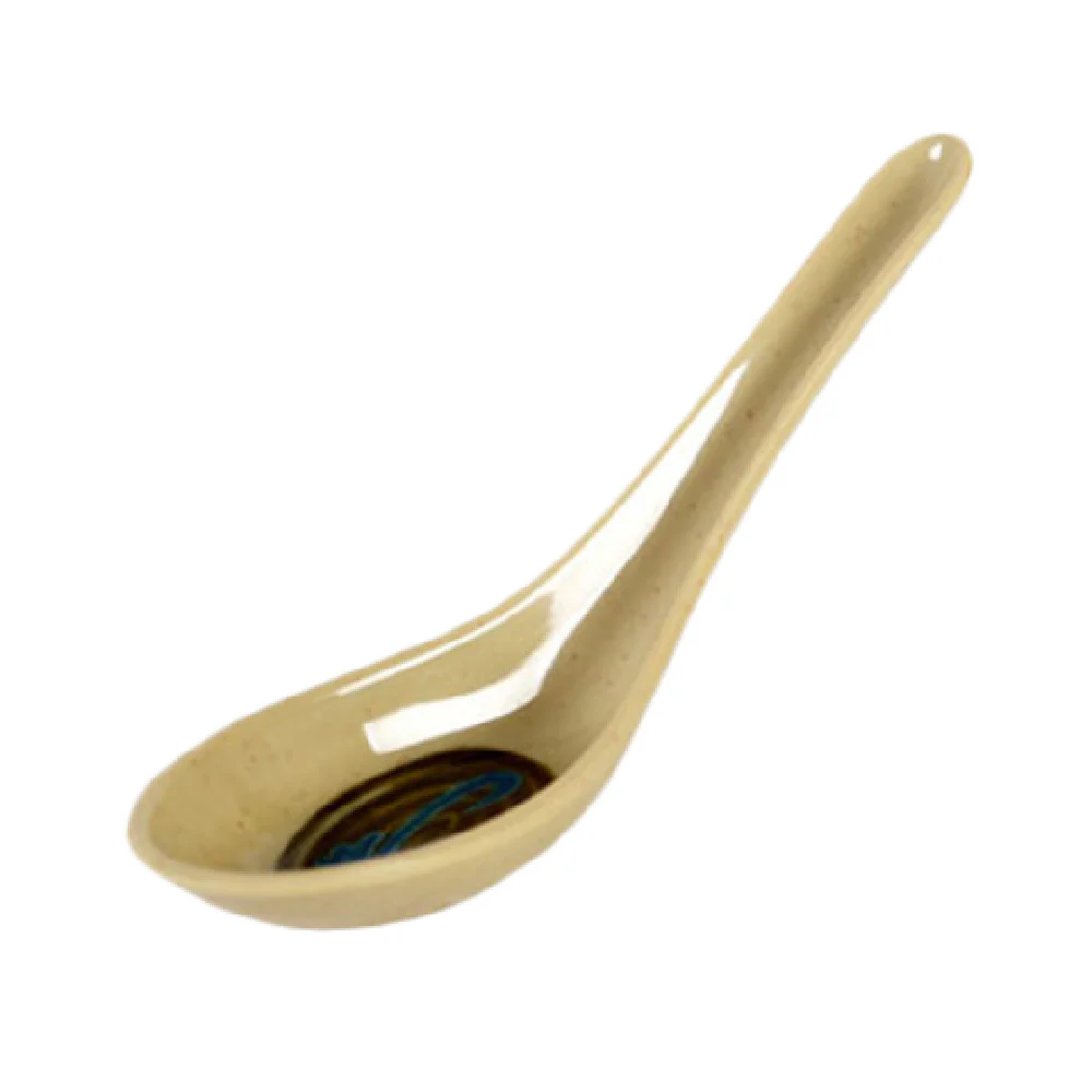 Thunder Group 7003J 3/4 Oz Wonton Soup Spoon Break-Resistant Melamine Thunder Group 7003J 3/4 Oz Wonton Soup Spoon Break-Resistant Melamine