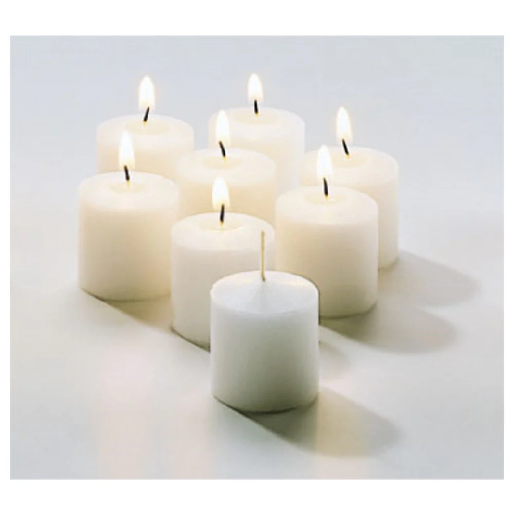 Hollowick FWV10W-288 1-7/16 Inch White Food Warmer Votive Candle 72 Packs