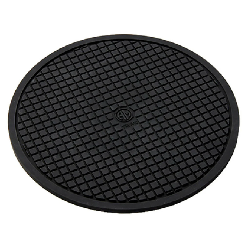 American Metalcraft TRVR10 10 Inch Diameter Silicone Trivet Black