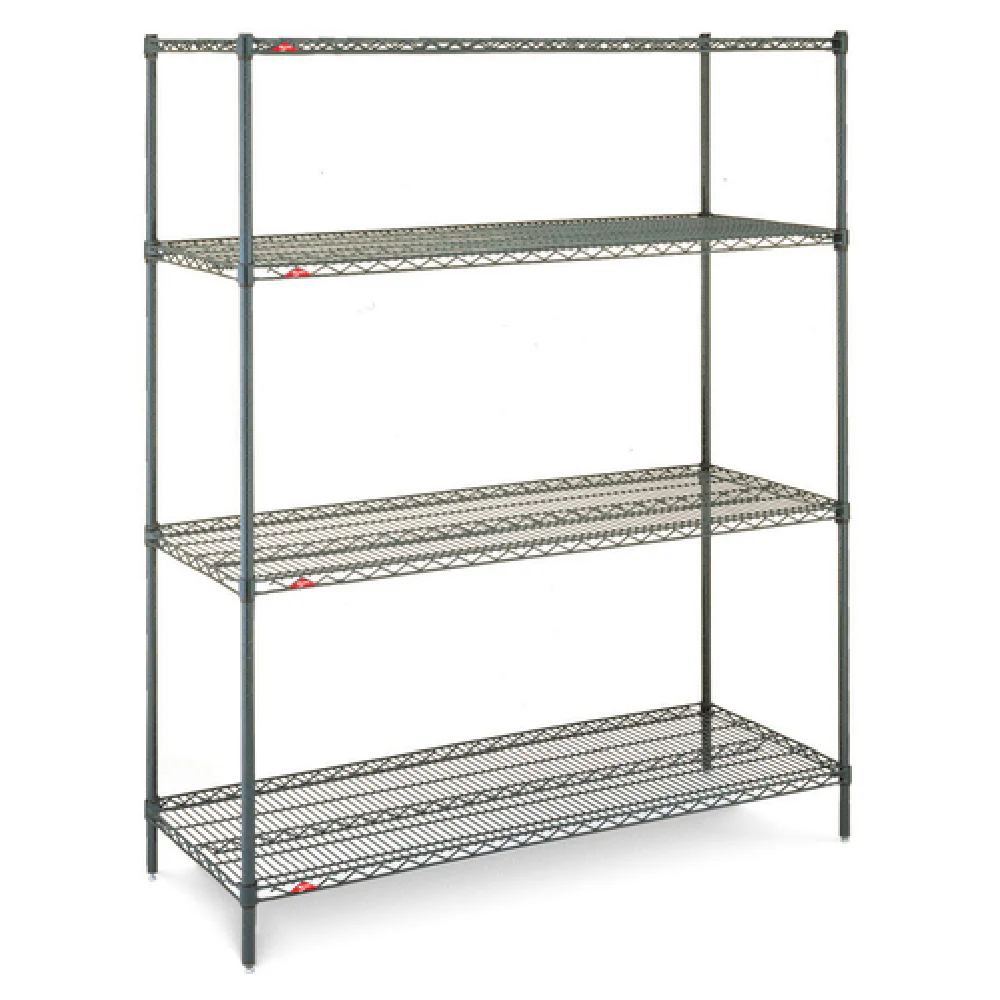 Metro EZ2436NK3-4 36 Inch Shelving Unit with 4 Wire Shelves Epoxy Coated