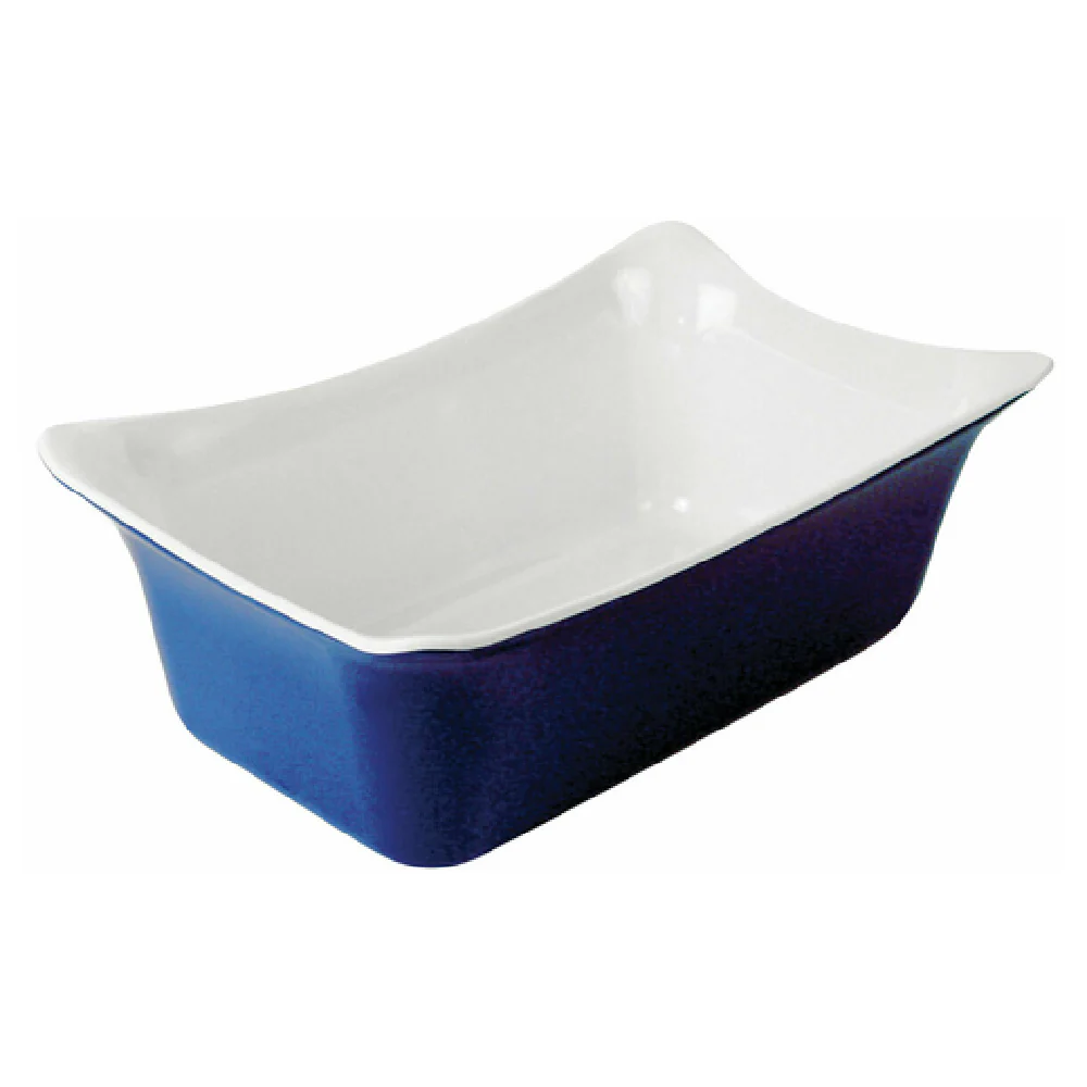 BauscherHepp TBL3314W 10 Inch Fleur Collection Deli Crock 2 Quart Melamine with Anti-slip Feet