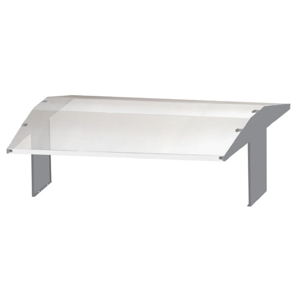 Cadco SGJ-2 46 Inch Sneeze Guard with Tool-Free Attachment Stainless Steel and Polycarbonate Cadco SGJ-2 46 Inch Sneeze Guard with Tool-Free Attachment Stainless Steel and Polycarbonate