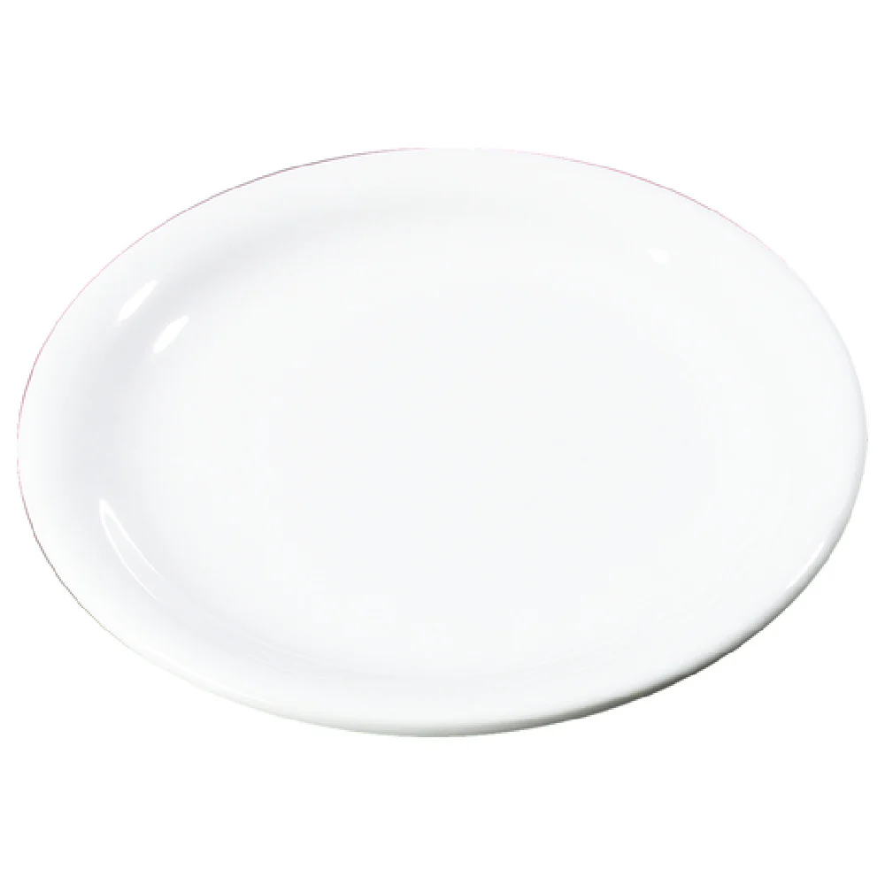 Carlisle 3300602 7-1/4 Inch Diameter Narrow Rim Salad Plate Melamine White Carlisle 3300602 7-1/4 Inch Diameter Narrow Rim Salad Plate Melamine White