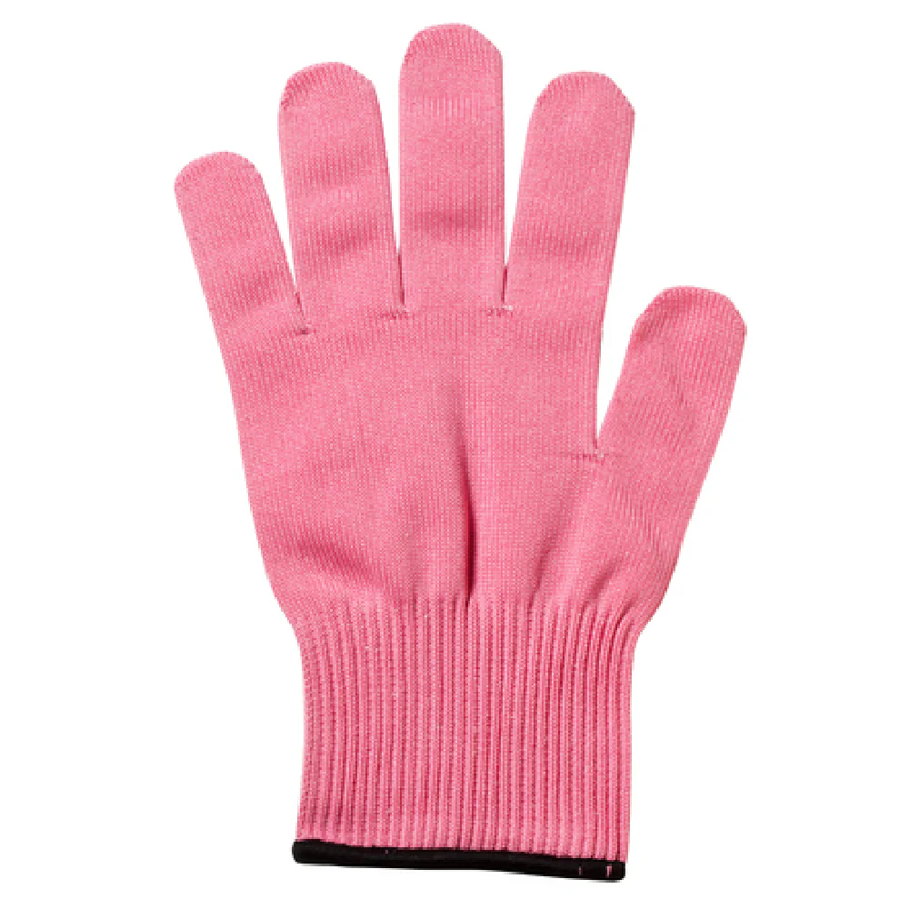 Mercer Culinary M33415PKXS XS Cut Resistant Glove 13 Gauge Polyethylene Pink Gold Cuff Mercer Culinary M33415PKXS XS Cut Resistant Glove 13 Gauge Polyethylene Pink Gold Cuff