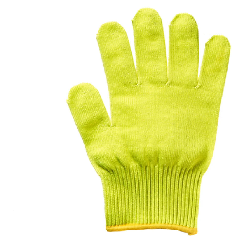 Mercer Culinary M33415YLXS XS Cut Glove 13 Gauge Polyethylene Yellow Gold Cuff Mercer Culinary M33415YLXS XS Cut Glove 13 Gauge Polyethylene Yellow Gold Cuff