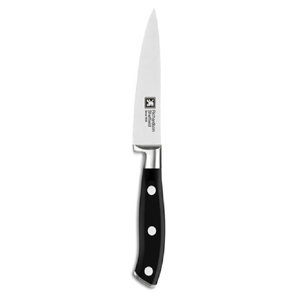 Arc Cardinal FN216 9-1/4 Inch Full Tang Knife Black POM Handle MoV Steel
