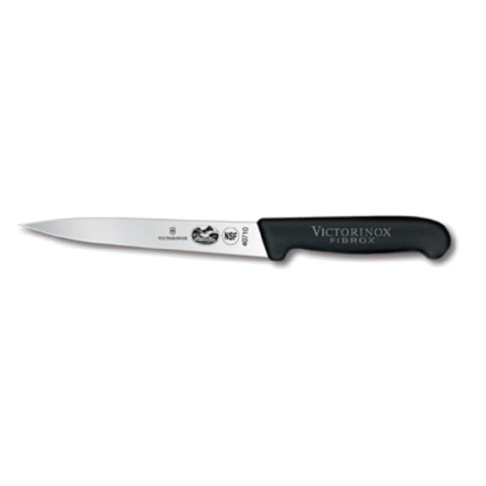 Victorinox 5.3703.18 7 Inch Stiff Blade Fillet Knife Black Fibrox Pro Handle Victorinox 5.3703.18 7 Inch Stiff Blade Fillet Knife Black Fibrox Pro Handle