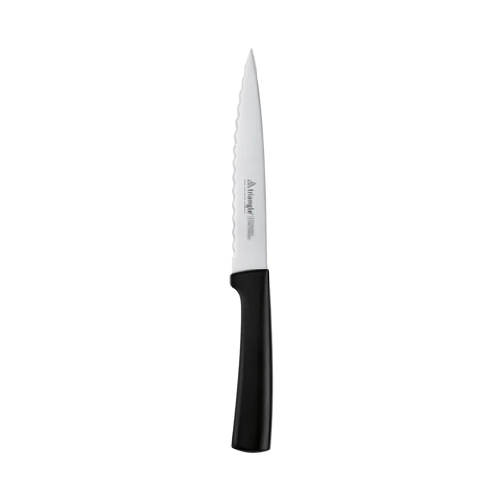 Louis Tellier 661961610 15 Inch Blade 1 Inch Utility Knife Stainless Steel with Smoothly Serrated