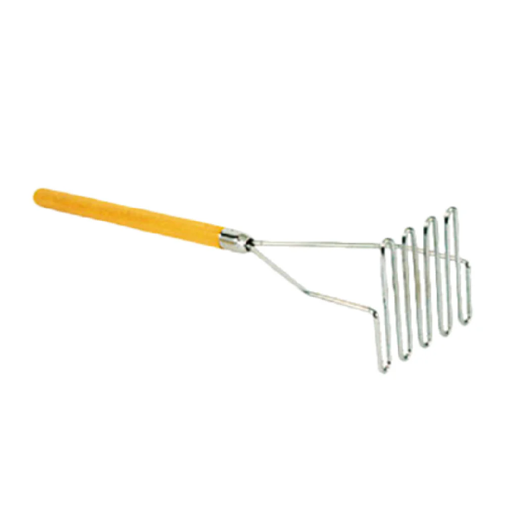 Admiral Craft WPM-24 5-1/4 Inch Square Head Potato Masher 24 Inch Long Wood Handle Admiral Craft WPM-24 5-1/4 Inch Square Head Potato Masher 24 Inch Long Wood Handle