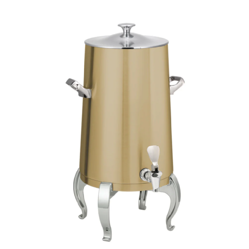 Service Ideas URN50VVGRGCL 15 Inch Vacuum Insulated Thermo-Urn with Vintage Gold Finish
