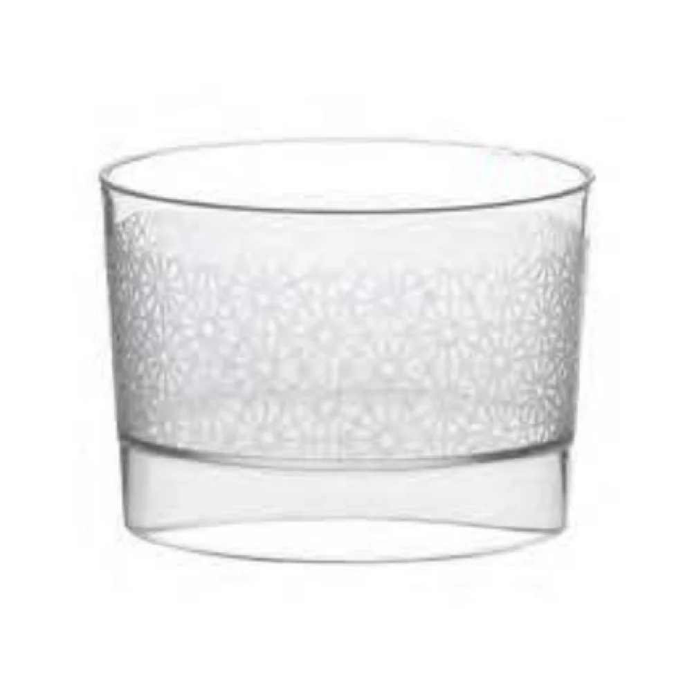 JB Prince RB313 1.69oz Frosted Plastic Shot Glass - 250 Packs