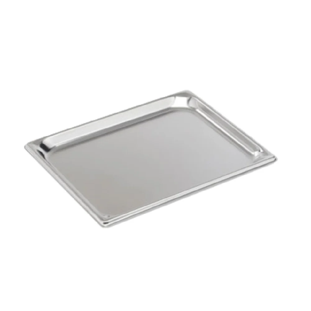 Vollrath 30202 1/2 Size 22 Gauge Stainless Steel Food Pan with Reinforced Corners